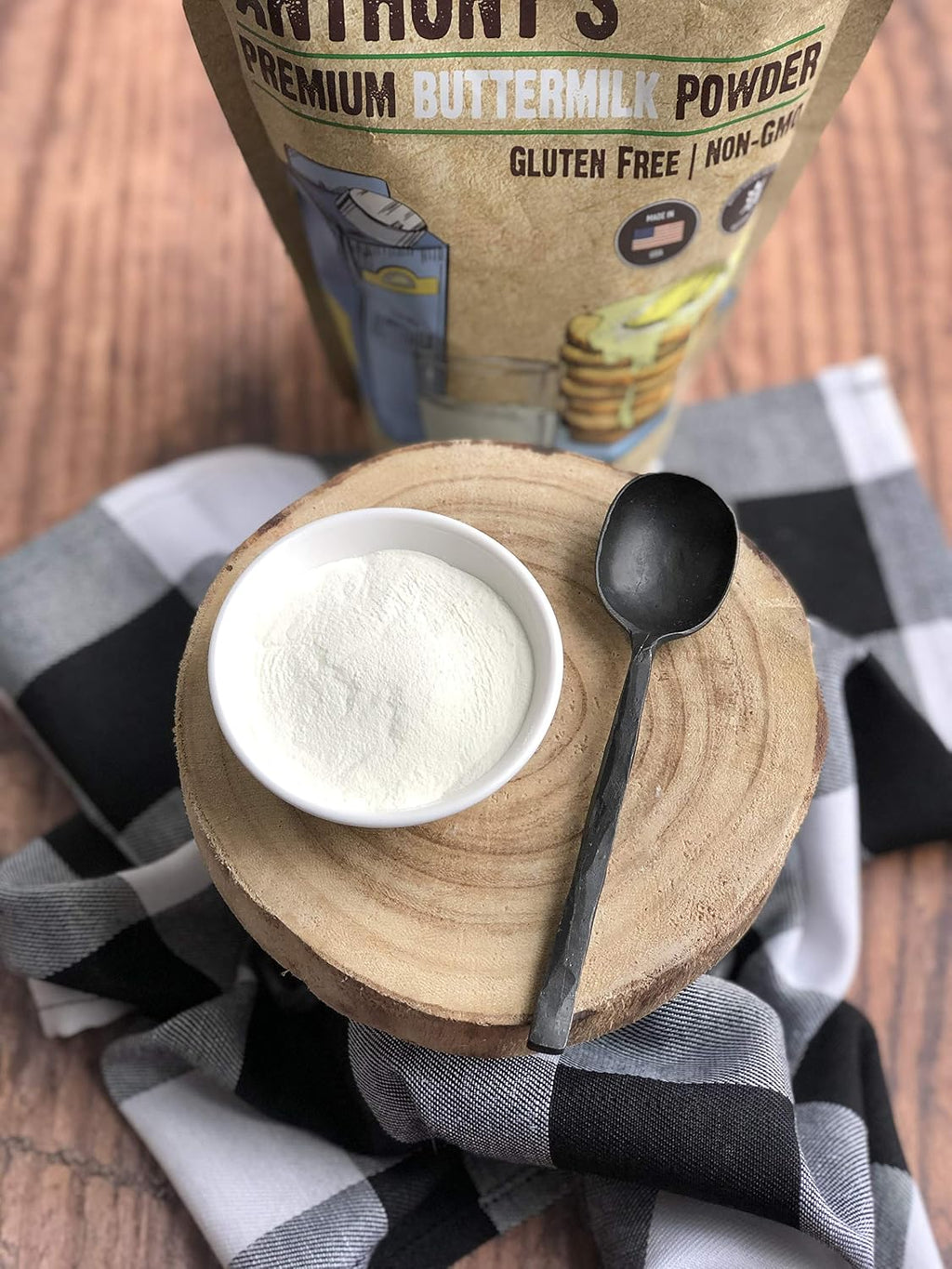 Anthony's Buttermilk Powder, 1.5 lb, Gluten Free, Non GMO, Hormone Free, Keto Friendly, Product of the USA