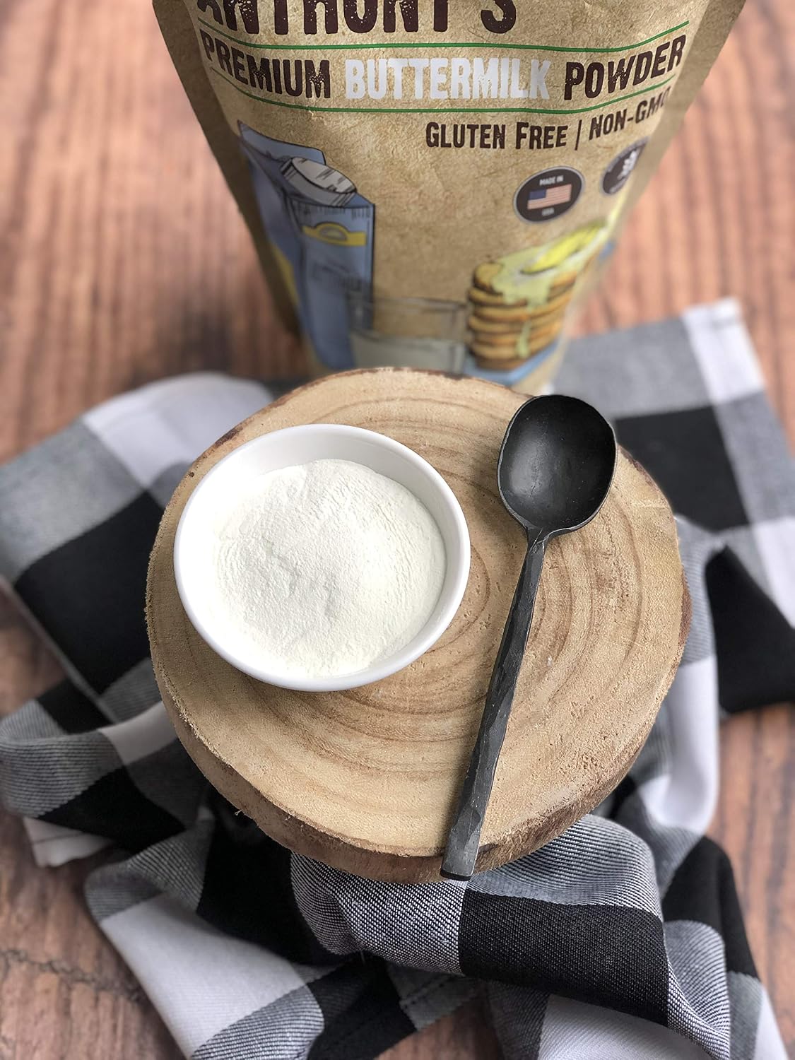 Anthony's Buttermilk Powder, 1.5 lb, Gluten Free, Non GMO, Hormone Free, Keto Friendly, Product of the USA