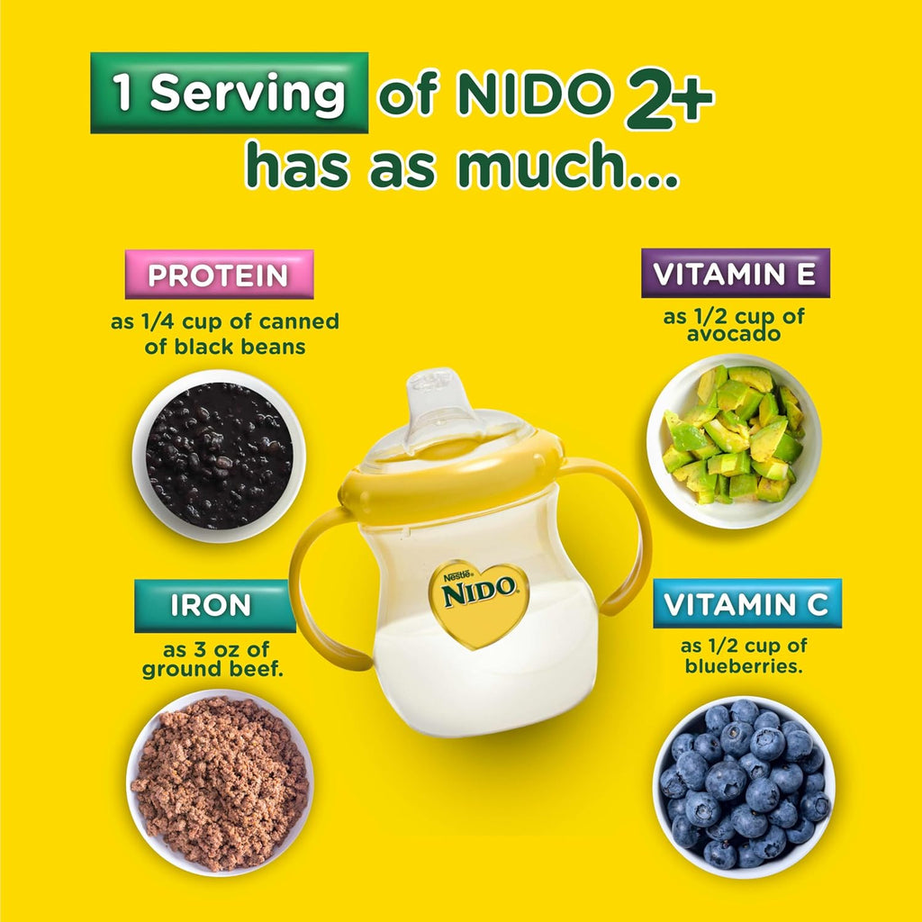 Nestle Nido Kinder 2+ Toddler Milk Powder, 800 G