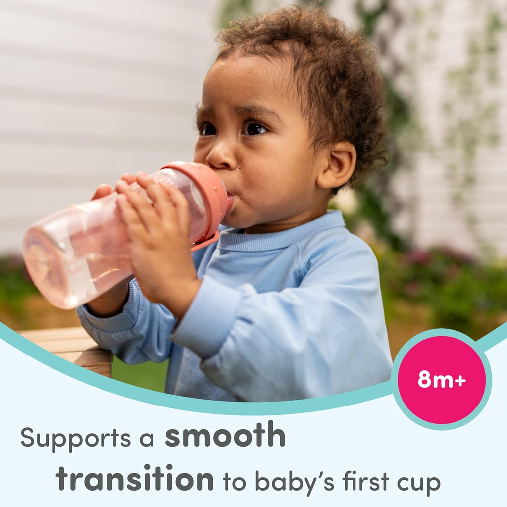 NUK Active Sippy Cup, 10 oz, 2 Pack, 12+ Months, Timeless Collection, Amazon Exclusive
