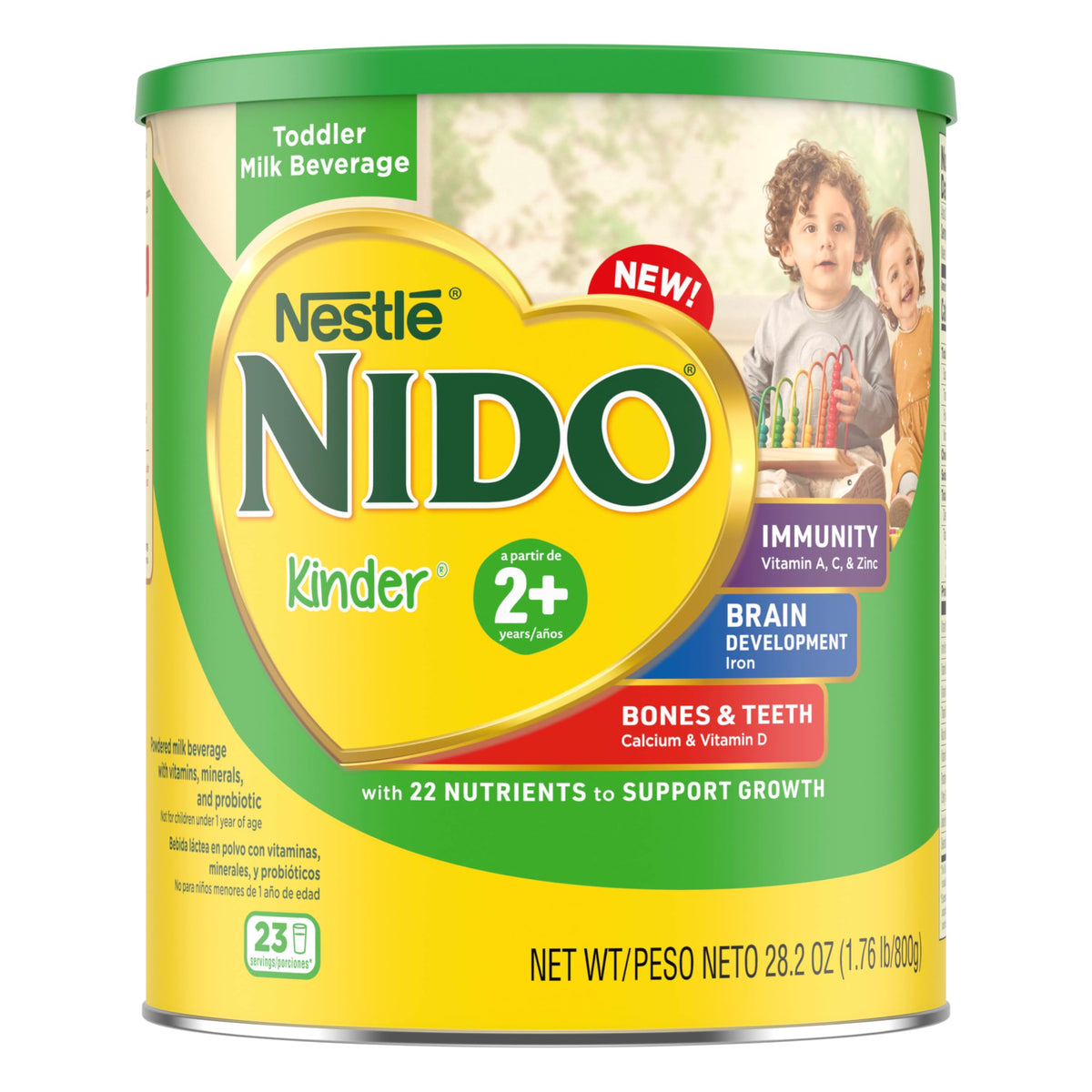 Nestle Nido Kinder 2+ Toddler Milk Powder, 800 G