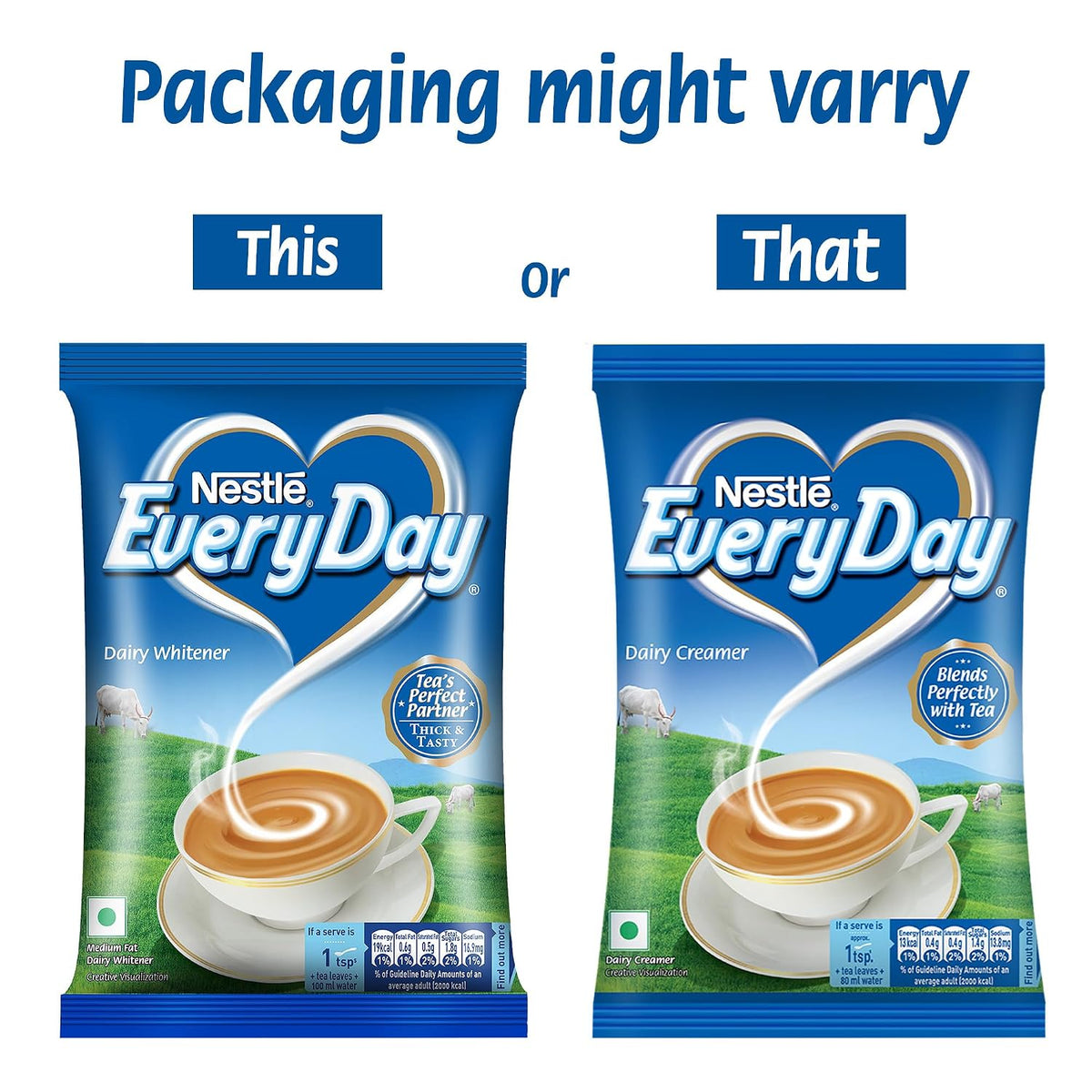 Nestle Everyday Dairy Whitener, 400g Pouch