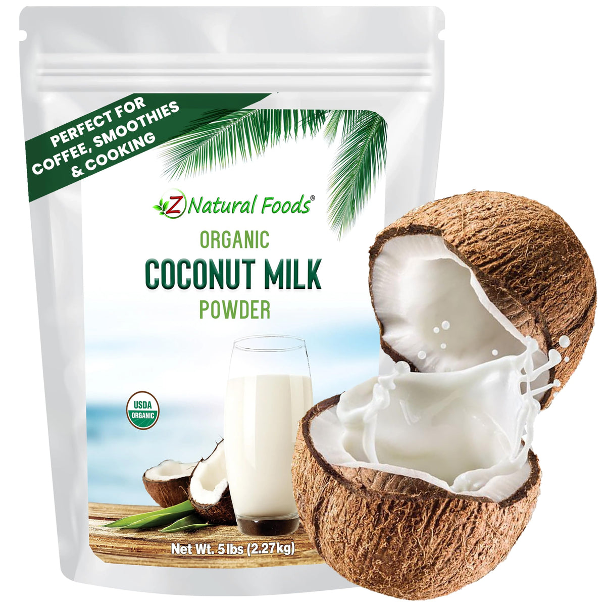 Z Natural Foods Premium Whole Milk Powder - Pasteurized Dry Milk, 1 lb