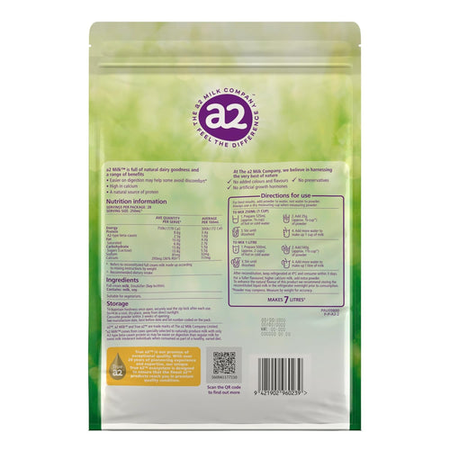 a2 Instant Milk Powder Full Cream 1 kg (Australia Import)
