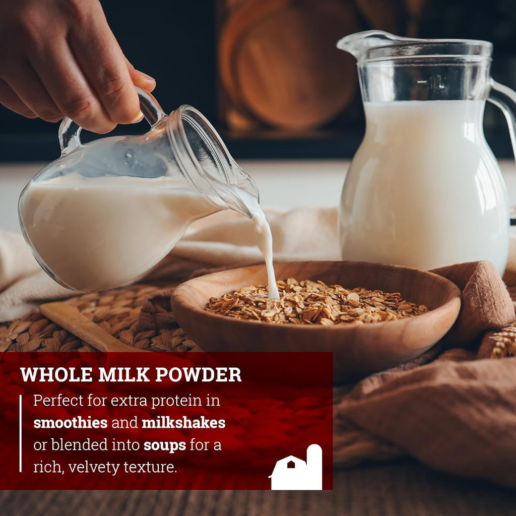 Hoosier Hill Farm Whole Milk Powder, 2LB (Pack of 1)
