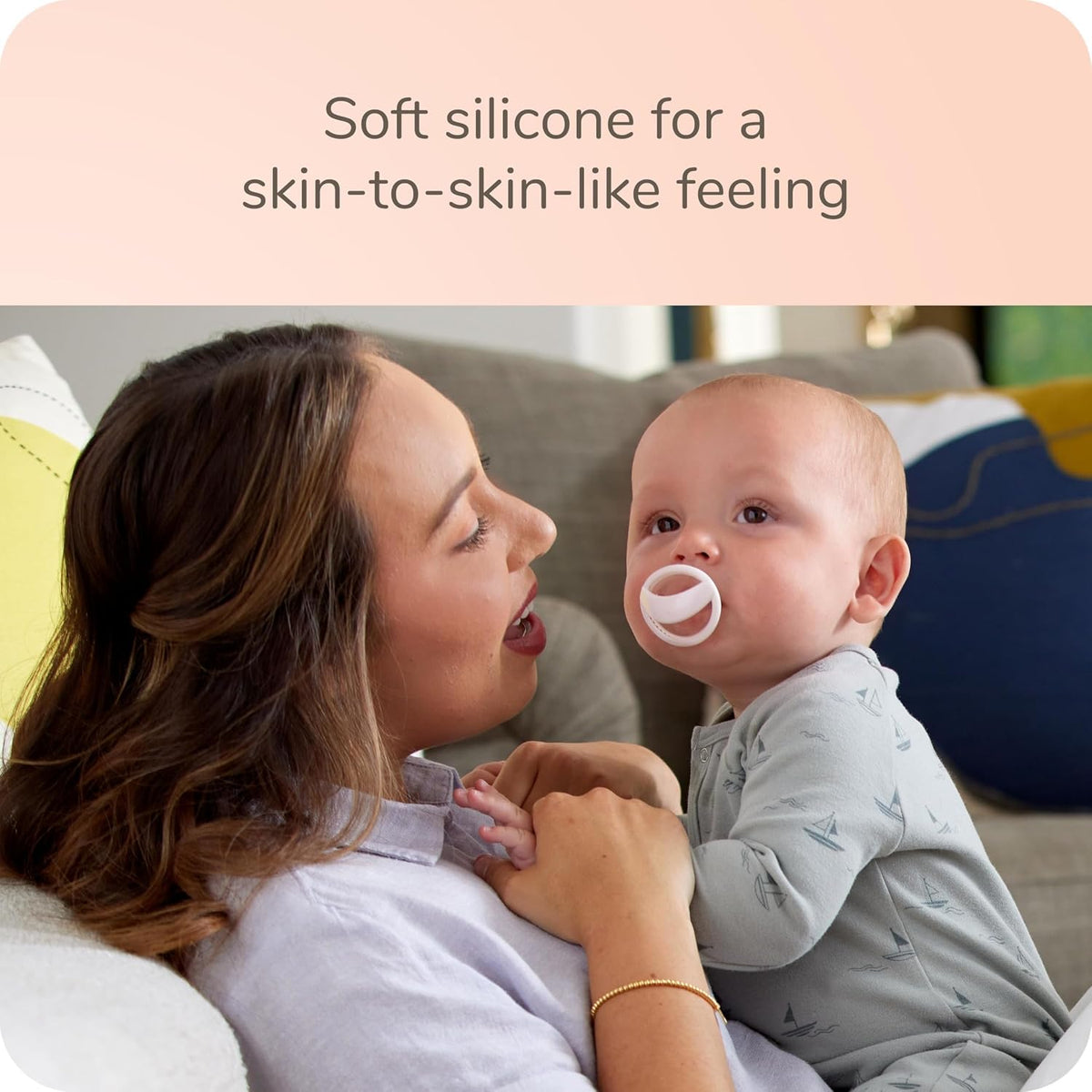 NUK for Nature™ Simply Natural Pacifier, 0-6M
