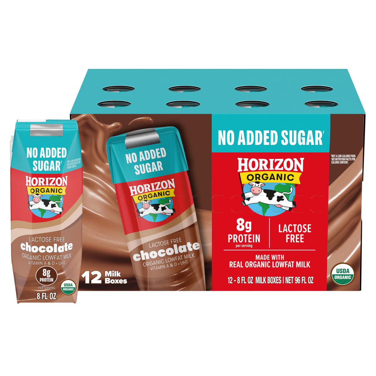 Horizon Organic Organic Whole Milk 6pk, 48 FZ