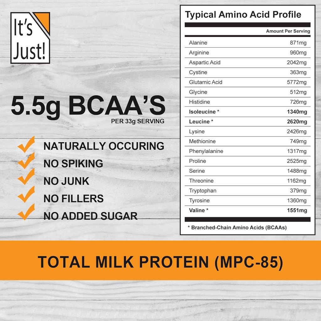 It's Just! - Total Milk Protein Concentrate Powder, 16oz, Unflavored